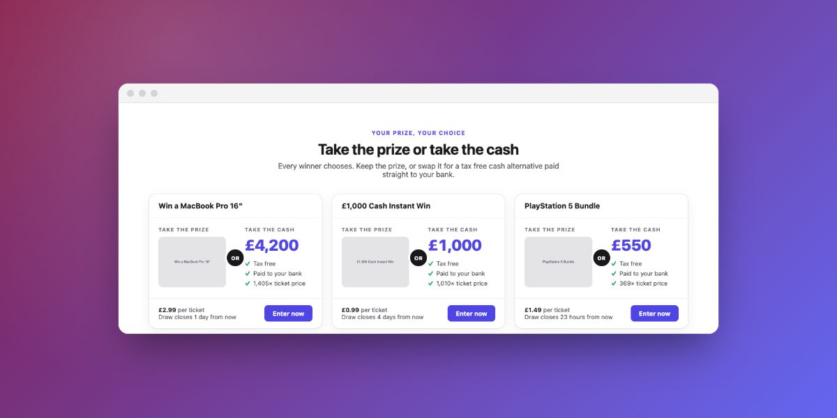 Cash Alternative Callout