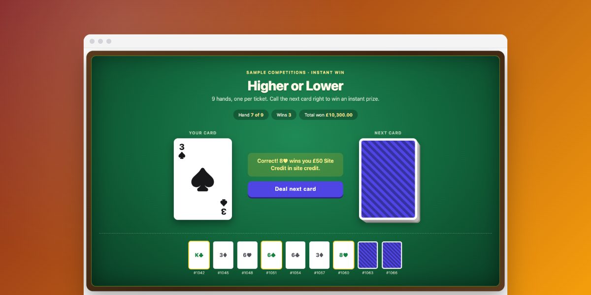 Higher or Lower