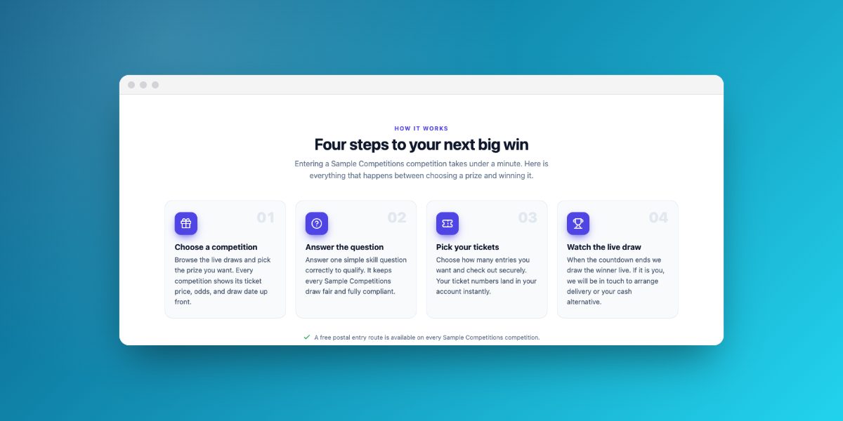 How It Works Steps