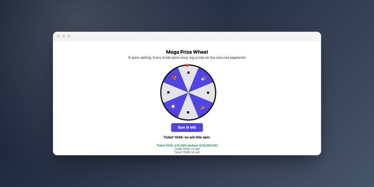 Mega Prize Wheel
